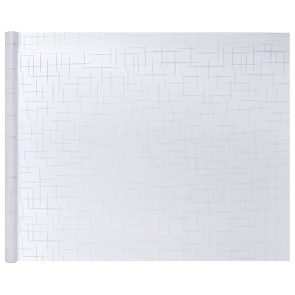 vidaXL L&aacute;minas de ventana esmerilada 2 uds PVC patr&oacute;n de estrellas