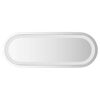 vidaXL Espejo de ba&ntilde;o LED ovalado 40x15 cm