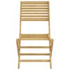 vidaXL Juego de comedor de jard&iacute;n 5 piezas madera maciza de acacia