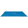 Intex Cubierta de piscina solar de polietileno azul 538x253 cm