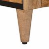 vidaXL Aparador Natural 60 x 33 x 75 cm Madera de mango maciza