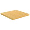 vidaXL Tablero de mesa de bamb&uacute; 80x80x4 cm