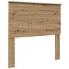 vidaXL Cabecero Roble artisan Madera de ingenier&iacute;a