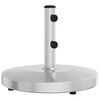 vidaXL Base de sombrilla redonda para palos de &Oslash;32/38/48 mm 25 kg
