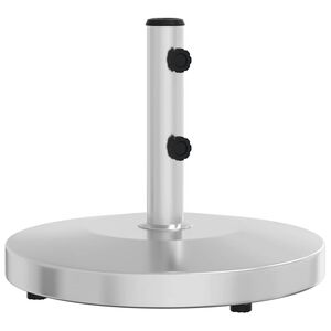 vidaXL Base de sombrilla redonda para palos de &Oslash;32/38/48 mm 25 kg