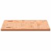 vidaXL Tablero de escritorio madera maciza de haya 110x60x2,5 cm