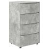 vidaXL Armarios de Almacenamiento 60 x 48 x 105 cm Gris Concreto