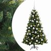 vidaXL &Aacute;rbol de Navidad artificial con bolas 120 cm 150 LED