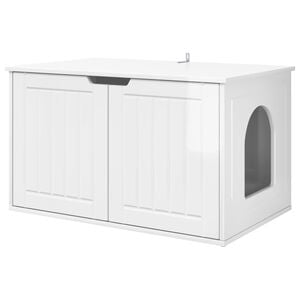 vidaXL Casa para Gatos Brillante 85 x 55 x 50,5 cm