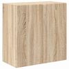 vidaXL Mueble de TV Montado en la Pared 59,5 x 31 x 60 cm Roble Sonoma