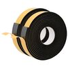 vidaXL Cinta de espuma autoadhesiva 2 pcs Negro 30mm x 5m Espuma CR
