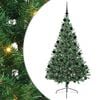 vidaXL &Aacute;rbol de Navidad Artificial Preiluminado Verde 210 cm PVC