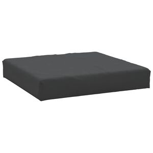 vidaXL Coj&iacute;n para sof&aacute; de palets tela Oxford negro 60x60x6 cm