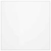 vidaXL Protector de mesa PVC mate 80x80 cm 1,6 mm