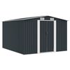 vidaXL Caseta de jard&iacute;n metal antracita 257x298x178 cm