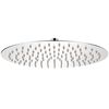 vidaXL Cabezal de ducha redondo efecto lluvia acero inoxidable 30 cm
