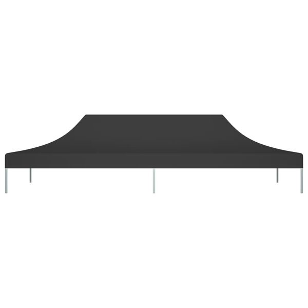 vidaXL Techo de carpa para celebraciones negro 6x3 m 270 g/m²