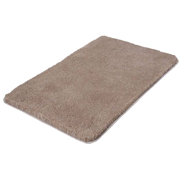 Kleine Wolke Alfombra de ba&ntilde;o Relax gris taupe 60x100 cm