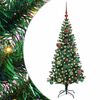 vidaXL &Aacute;rbol de Navidad Artificial Preiluminado Verde 150 cm