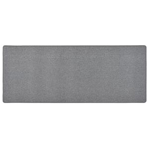 vidaXL Alfombra de pasillo gris oscuro 80x200 cm