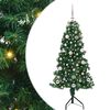 vidaXL &Aacute;rbol de Navidad Artificial de Esquina Verde 150 cm PVC y Metal