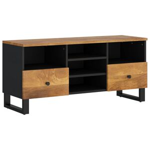 vidaXL Mueble de TV madera mango y madera de ingeniería 100x33x46 cm