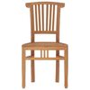 vidaXL Juego de comedor para jard&iacute;n 5 piezas madera maciza de teca