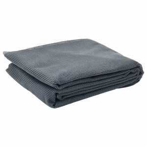 vidaXL Alfombra para tienda Antracita 200 x 200 cm Poli&eacute;ster