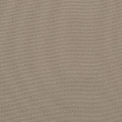 vidaXL Cojín de tumbona de tela Oxford gris taupé 200x50x3 cm