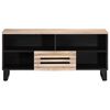 vidaXL Mueble de TV madera maciza de mango 100x34x46 cm