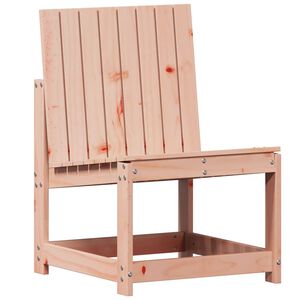 vidaXL Silla de jardín madera maciza Douglas 50,5x55x77 cm