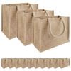 vidaXL Bolsas de yute 50 Natural 26 x 22 x 14 cm 100% Yute Tossa