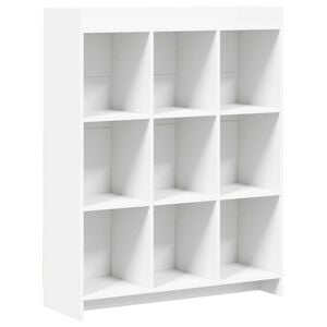 vidaXL Estanter&iacute;a Blanco 87,5 x 30 x 111 cm Madera de ingenier&iacute;a