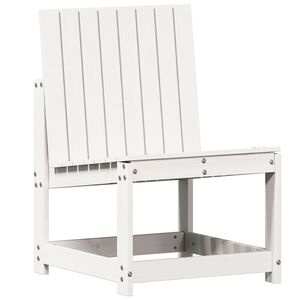 vidaXL Silla de jard&iacute;n madera maciza de pino blanco 50,5x55x77 cm