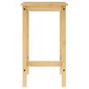 vidaXL Set de bar 5 piezas madera maciza de pino