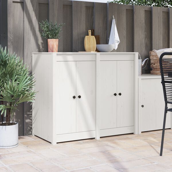 vidaXL Puerta de cocina MEPPEL 2 pcs 50 x 9 x 82 cm