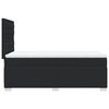 vidaXL Cama box spring con colch&oacute;n cuero sint&eacute;tico negro 90x190 cm