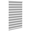 vidaXL Estor Zebra 100,9x175 cm Tejido Ancho 96,7 cm Gris