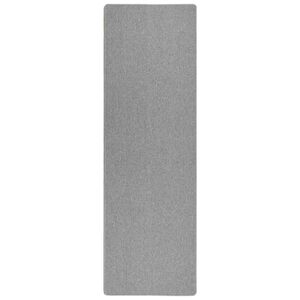 vidaXL Runner de Alfombra Gris Claro 80 x 500 cm 100% Polipropileno
