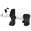 vidaXL Oso panda de peluche de pie negro y blanco XXL