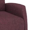 vidaXL Sillón de masaje eléctrico tela morado