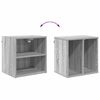vidaXL Mueble colgante Gris Sonoma 40 x 29,5 x 40 cm