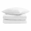 vidaXL Edred&oacute;n de Invierno con almohada 2 uds. Pluma de pato