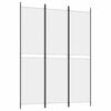 vidaXL Biombo divisor de 3 paneles de tela blanco 150x200 cm