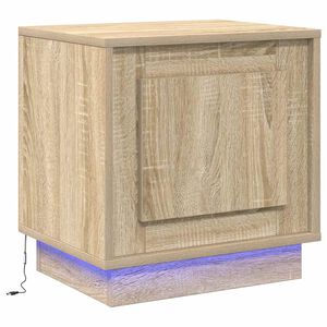 vidaXL Armario de Noche Roble Sonoma 44 x 34,5 x 45 cm