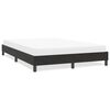 vidaXL Estructura de cama sin colch&oacute;n terciopelo negro 160x210 cm