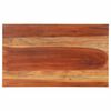 vidaXL Tablero de mesa madera maciza de acacia 25-27 mm 60x100 cm