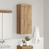 vidaXL Armario de pared para ba&ntilde;o con estante TULUM Roble artesanal