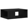 vidaXL Mesa de Café Roble negro 90 x 67 x 33 cm Madera contrachapada