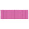 vidaXL Coj&iacute;n de tumbona tela Oxford rosa